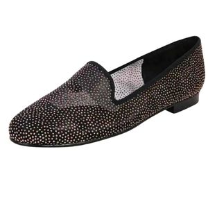 Jon Josef G Mesh Black Loafer Flat Size 8